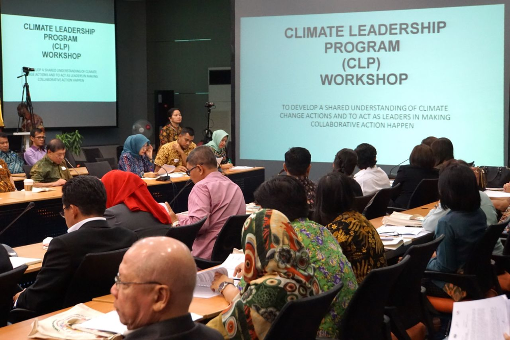 Participate in the pre-Climate Leadership Program (CLP) Workshop Phase III