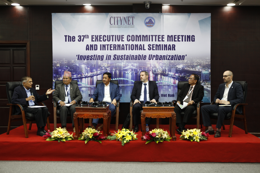 CityNet and Da Nang People’s Committee bring together urban stakeholders across the Asia Pacific region to share knowledge on Investing in Sustainable Urbanization