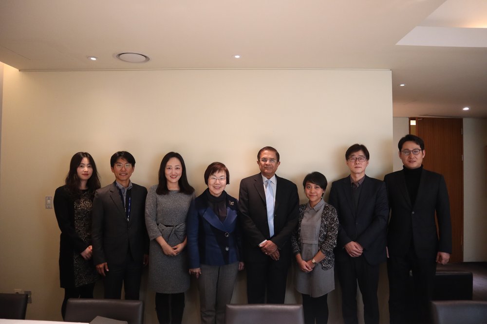 CityNet SG meets the President of KOICA