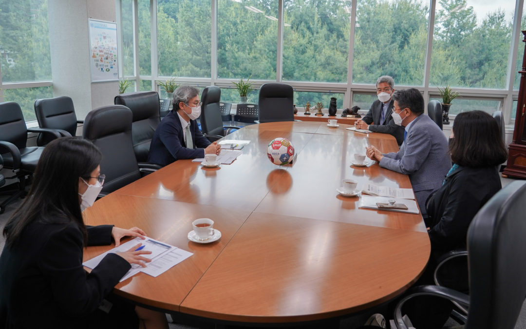 CityNet CEO meets with President of KOICA