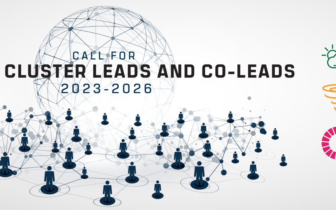 Call for 2023-2026 Cluster Leads and Co-Leads