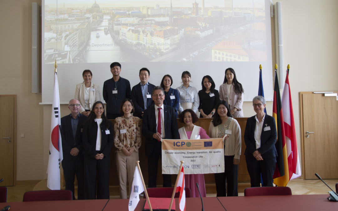 Incheon visits Berlin as part of the ICP-AGIR programme
