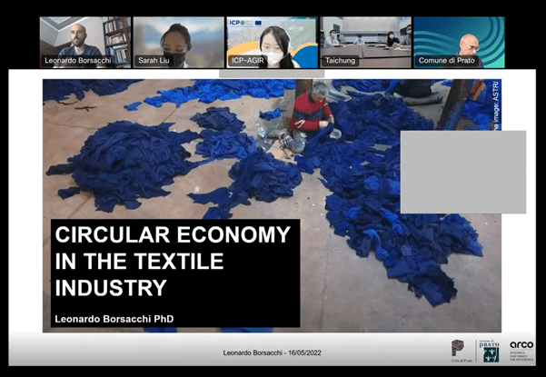 Taichung and Prato discuss circular economy in the textile industry