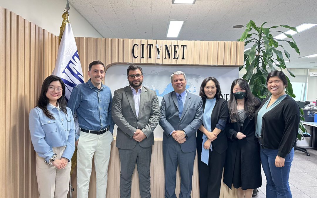 UNESCAP visits CityNet to prepare the 8th Asia Pacific Urban Forum in October