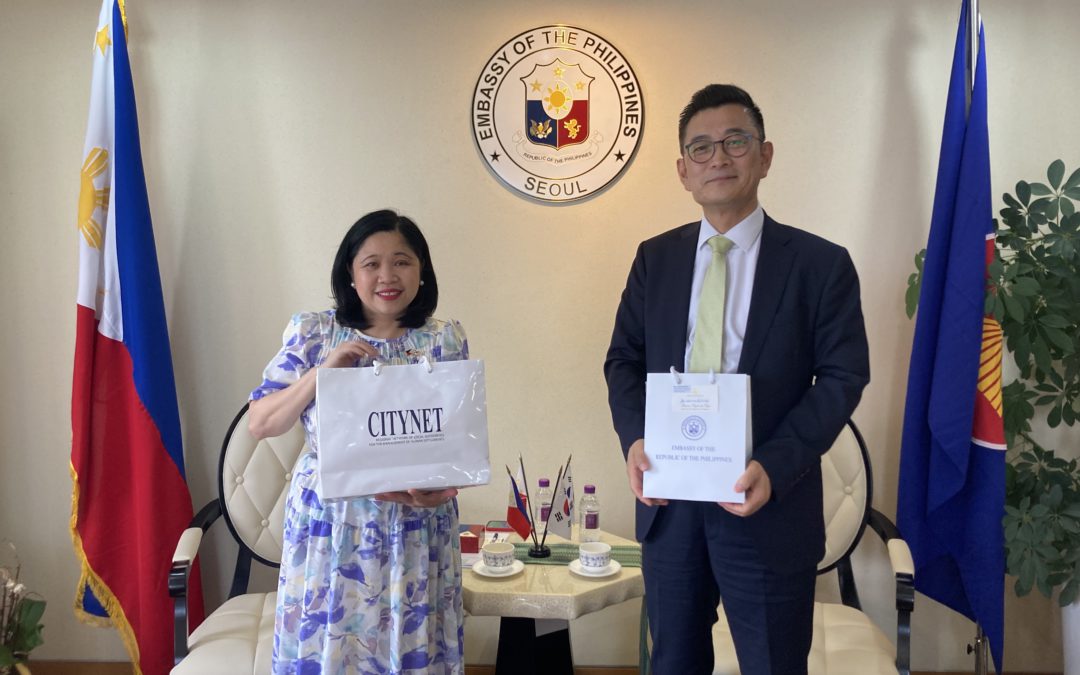 CityNet Secretariat Strengthens Ties with the Philippines Embassy in Korea