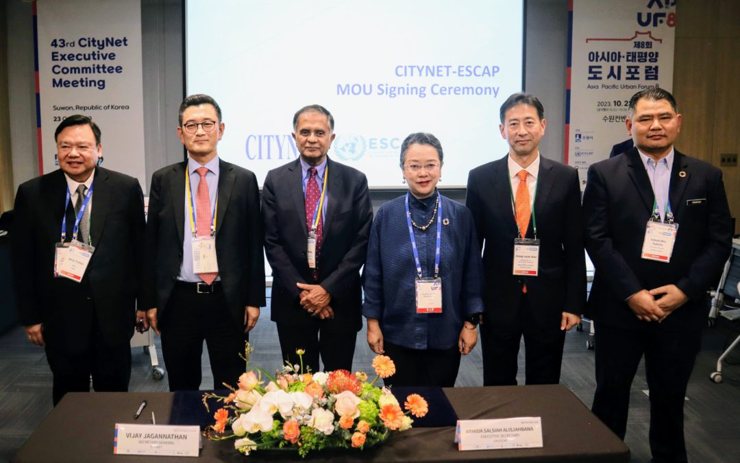 CityNet and UNESCAP Revitalizes Alliance with MOU Signing